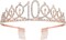 10th Birthday Sash and Tiara for Girls, Rose Gold Birthday Sash Crown 10 & Fabulous Sash and Tiara for Girls, 10th Birthday Gifts for Happy 10th Birthday Party Favor Supplies